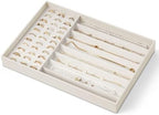 VLANDO Stackable Jewelry Tray, Drawer Organizer by VLANDO