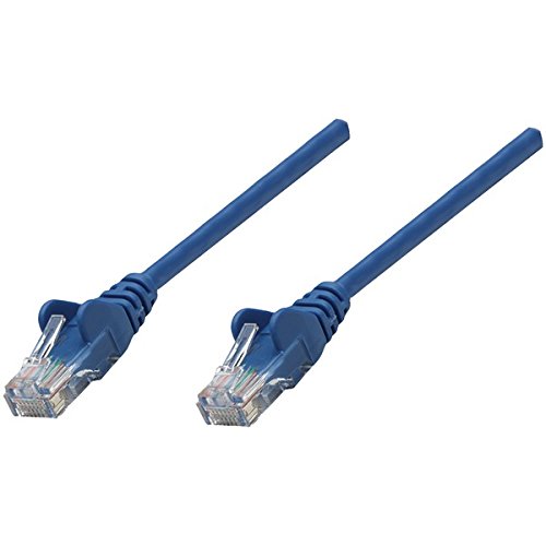 Intellinet 25ft Blue Cat-5E Ethernet Patch Cable by IntellinetNetworkSolutions
