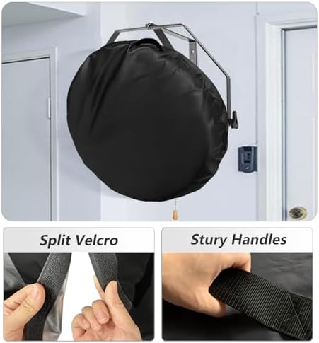 Wall Mount Fan Cover, Fits 18 Inch 20 Inch Industrial Fan and Pedestal Fan - Image 4
