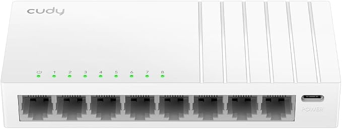 Cudy GS108U 8 Port Gigabit Ethernet Switch by Cudy