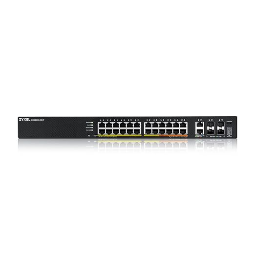 Zyxel 24-Port PoE Gigabit Switch | Nebula Cloud Managed/L3 Access | 16x PoE+ & - Image 2