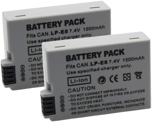 LP-E8 Camera Battery Multifunctional Charger Set Compatible - Image 3