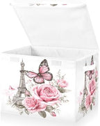 Bolaz Bow Flower Eiffel Tower Storage Bins by Unknown