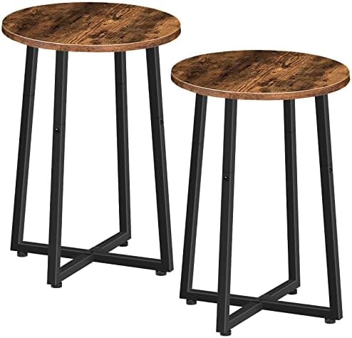 HOOBRO Side Tables, Round End Accent Tables by HOOBRO