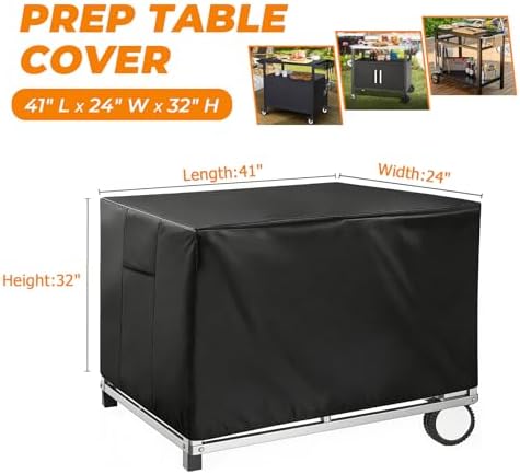 POOLTALE Outdoor prep table cover 41x24x32IN - Image 2