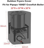 Outdoor Fryers Cover for Pipopa 100QT Crawfish Boiler 16" Skimmer - Image 2