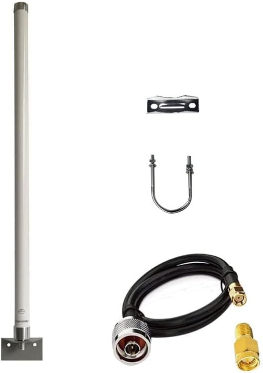 External Long Range Omni-Directional 2.4G/5.8G 12dBi Antennas - Image 2