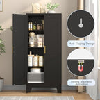 GAIOUS 61.02" Kitchen Pantry Cabinet - Image 5