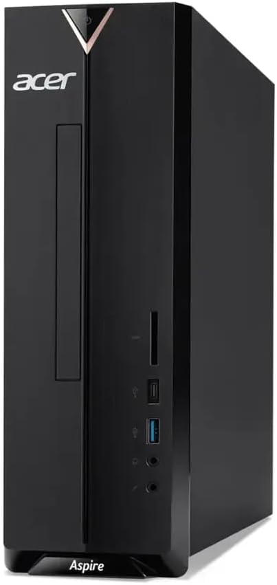acer Aspire Desktop | 16GB RAM | 1TB Storage (512GB SSD+512GB Docking Station Set | Windows 11 Pro with Microsoft Office Trial | Dual-Core Intel Celeron | Keyboard & Mouse | Wi-Fi | Black