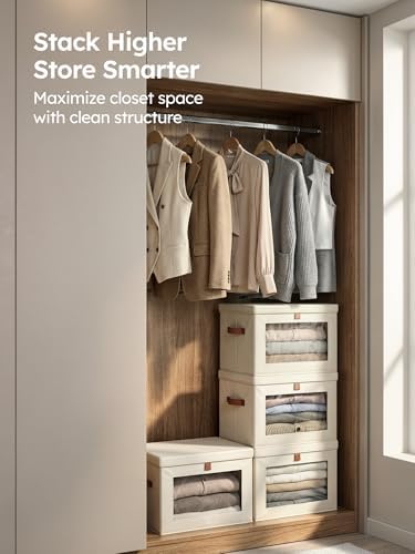 Homsorout Large Closet Storage Bins - Image 4