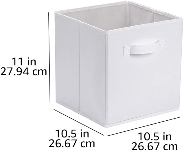 Amazon Basics Collapsible Fabric Storage Cubes Organizer - Image 4