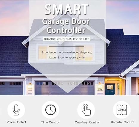 Easy Operation, Smart WiFi 5V Garage Door Opener Controller, Garage Open Close - Image 6