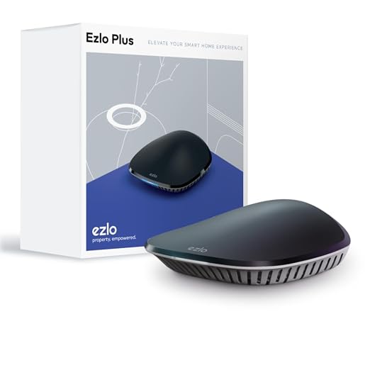 EzloPlus Smart Home Hub with Zigbee & Z-Wave. Works with Wi-Fi Devices by Ezlo
