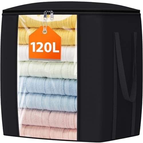 TasticTotes 120L Extra Large Blanket Clothes Storage Bags, 1 Pack by Unknown