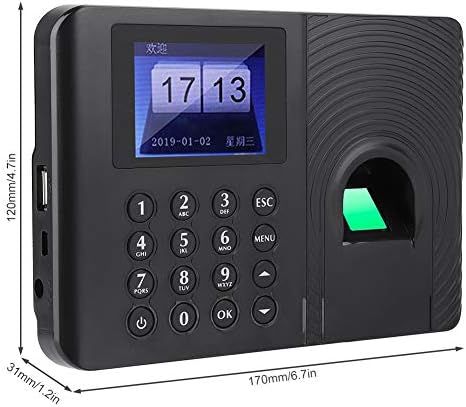 Sanpyl Biometric Fingerprint Attendance Machine Time Attendance Clock Employee - Image 5