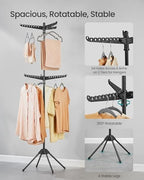 SONGMICS Clothes Drying Rack, 75.6-Inch Drying Rack, 6 Rotatable Arms - Image 4