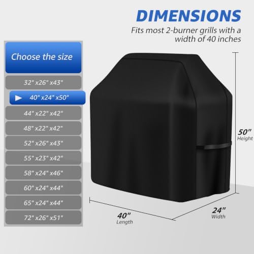 Perfect Grill Cover for Outdoor Grills Waterproof Rip-Proof Weather Resistant - Image 2