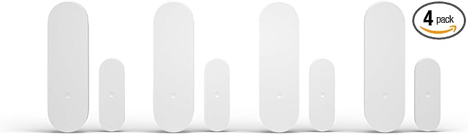 ADT Blu Door/Window Sensor 4-Pack, DIY Smart Home Security, Wireless Door and by ADTBlu