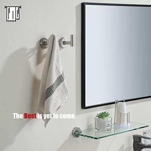 JQK Bathroom Towel Hook, Coat Robe Clothes Bath Wall Hooks - Image 3