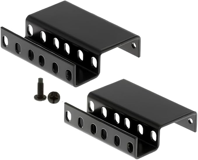 CablesAndKits - Recessed Rack Adapter - 3" Extension/Recess from Face of Rack - by CablesAndKits