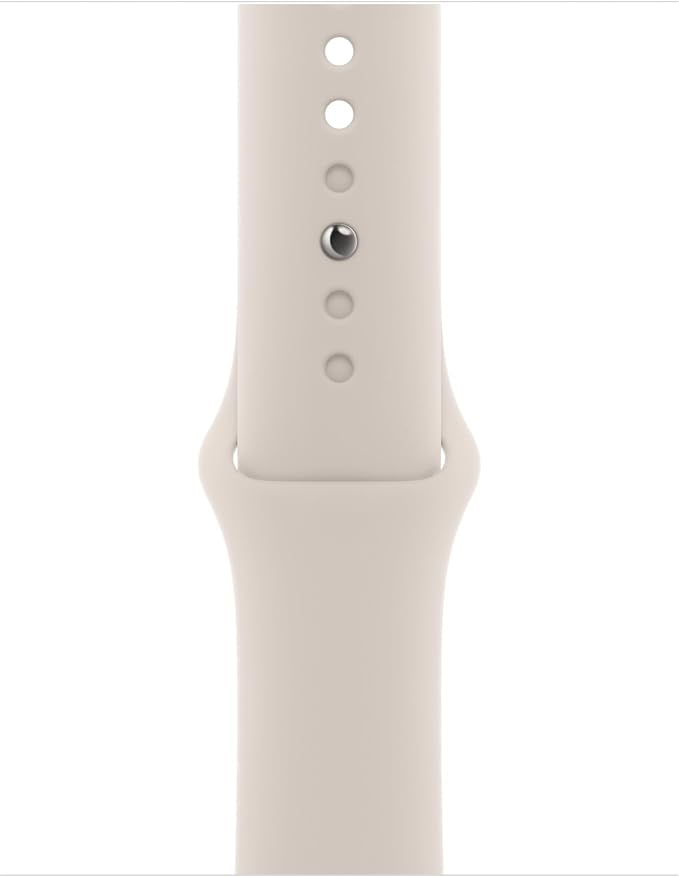 Apple Watch Series 7 Starlight Aluminum Case - Image 6