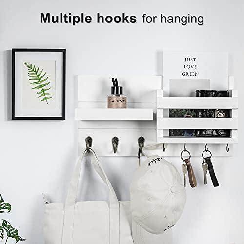 Lwenki Mail Organizer for Wall Mount – Key Holder - Image 3