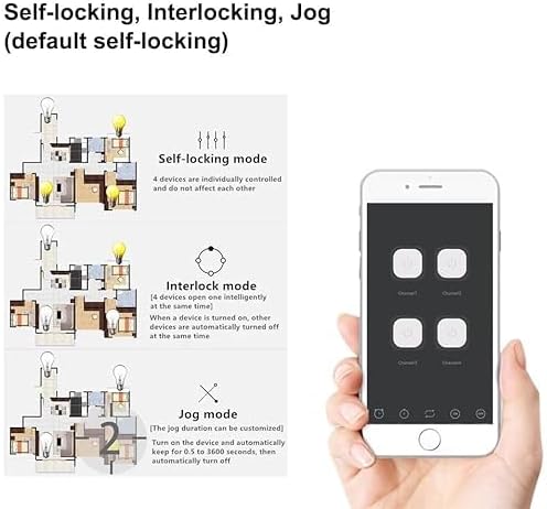 Zigbee 4CH DC7-32V USB 5V Relay Smart Switch Module, Wireless APP Remote Control - Image 6