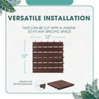 Idzo Interlocking Deck Tiles 9.6 SQFT - Image 5