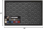 GORILLA GRIP WeatherMAX Door Mat, Indoor Outdoor Use - Image 2