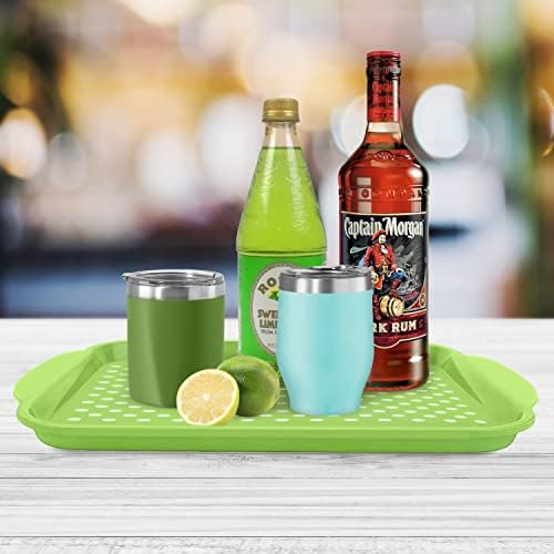 Oggi Rectangle Non Skid Rubber Grip Serving Tray - Image 4