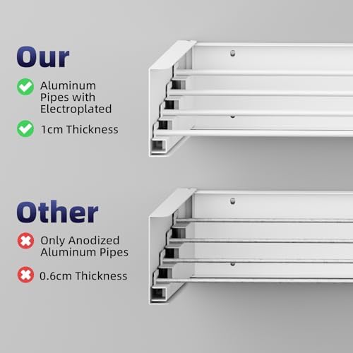 ZMBESUP Wall Mounted Drying Rack - Image 4