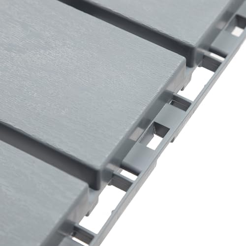 Interlocking Deck Tiles for Balcony, 12 x 12 Inch Waterproof & Weatherproof - Image 6