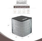 ULTCOVER 2 in 1 Air Conditioner Defender Cover 36W x 36D x 40H in - Image 2