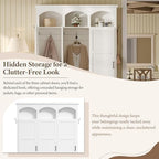 Quarte Farmhouse Hall Tree - Image 6