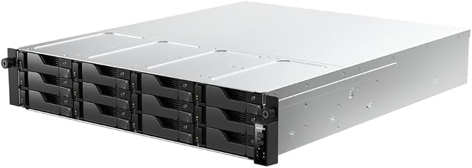 Asustor Lockerstor 12 Pro Gen2 AS7212RDX 12 Bay NAS, AMD Ryzen 7 Pro 7745 - Image 4