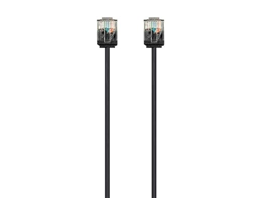 Monoprice Cat6 50ft Black Patch Cable UTP 32AWG 550MHz Pure Bare Copper - Image 2