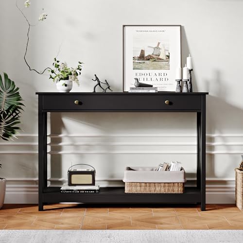 Treocho Black Console Table - Image 4
