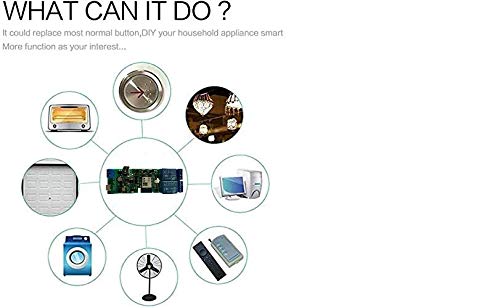 Updated WiFi Wireless Smart Switch Inching Self-Locking Relay Module, Set - Image 6