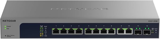 NETGEAR 12-Port Multi-Gigabit Easy Smart Managed Switch by NETGEAR