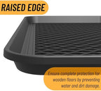 Ottomanson 15" x 30" Multi-Purpose Boot Tray – Waterproof Shoe & Pet Feeding - Image 5