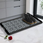 BEHERO Boot Tray Shoe Mat Decorative Patterned, Rubber Boot Matt Tray Indoor by BEHEROSUPERMAT