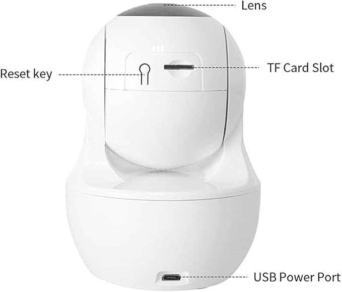 N_EYE WiFi Security Home Camera，Baby Monitor Wireless IP Camera - Image 9