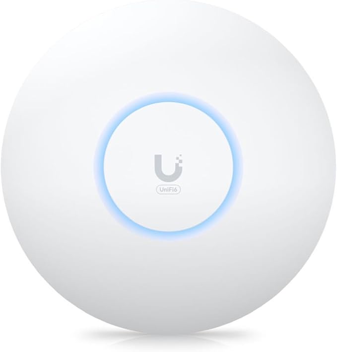 Ubiquiti U6+ Dual Band IEEE 802.11 a/b/g/n/ac/ax 3 Gbit/s Wireless Access Point by Unknown