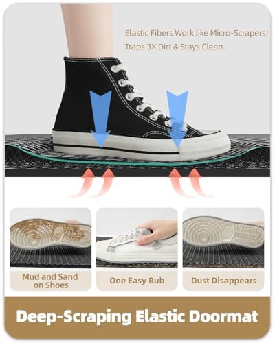 Color&Geometry Outside Welcome Front Door Mat - Image 3
