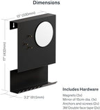 Key Holder Wall Mount and Mail Organizer - Image 3