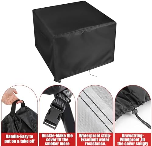 Outdoor Single Burner Stove Cover, 17”L x 17”W x 20”H - Image 5