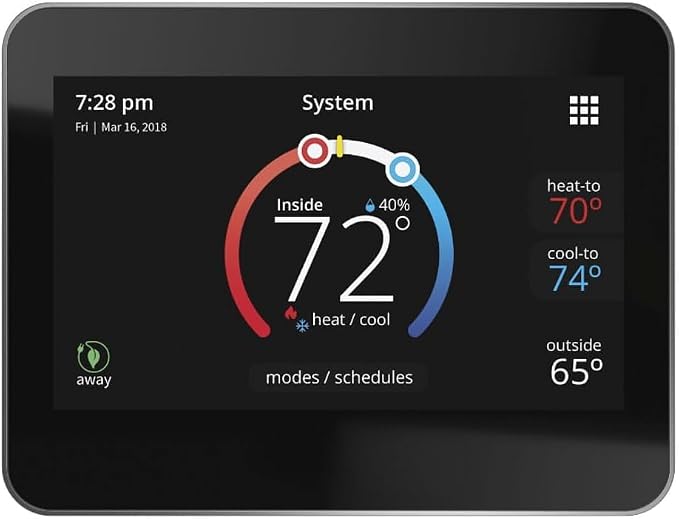 Lennox M30 Touchscreen Smart Wi-Fi Programmable Alexa-Enabled Communicating by Unknown