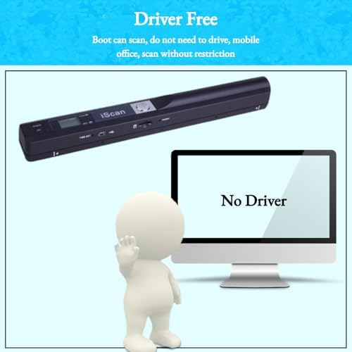 Portable Document Scanner, 900DPI Resolution - Image 7