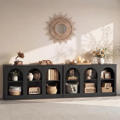 Tribesigns Farmhouse Console Table Set of 2, Extra Long Entryway Table - Image 4