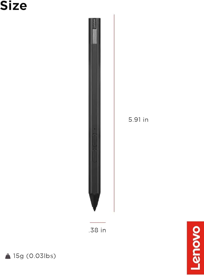 Lenovo Precision Pen 2 – USB-C Charging – Tilt Recognition – Pen is Only - Image 7